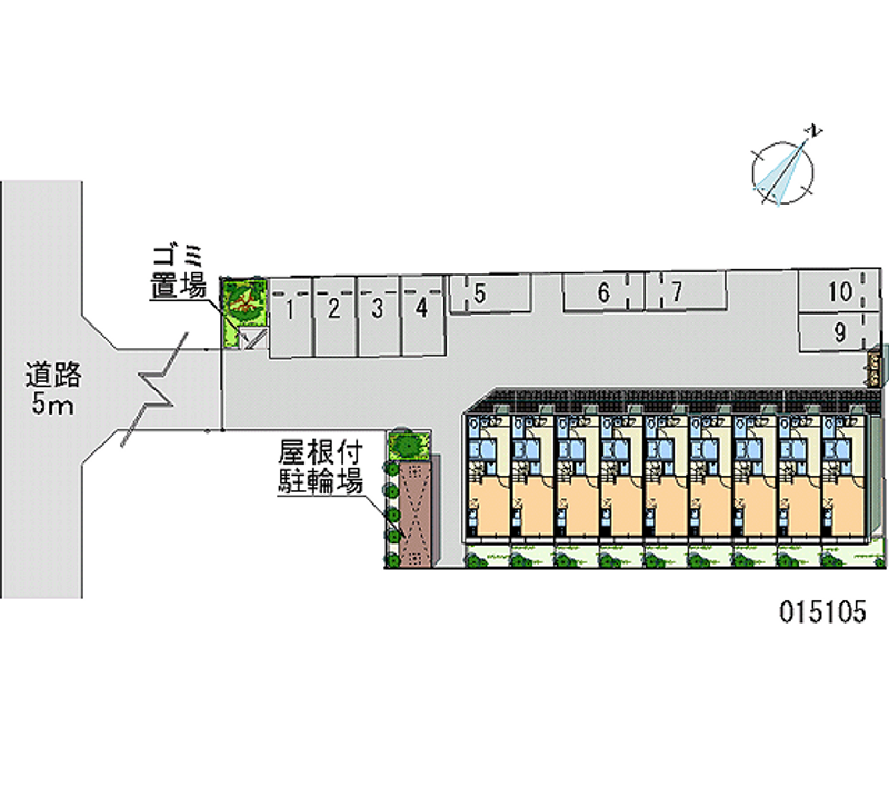 15105月租停車場