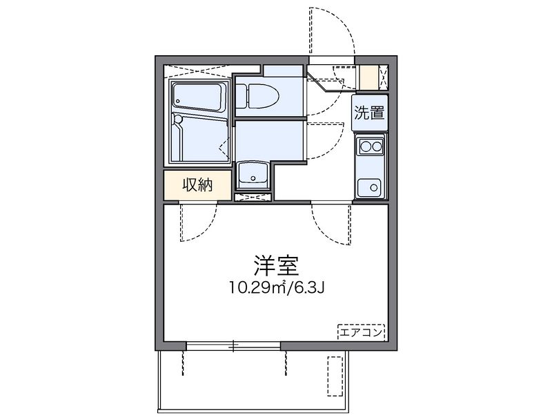 レオネクストラフテル西台 間取図