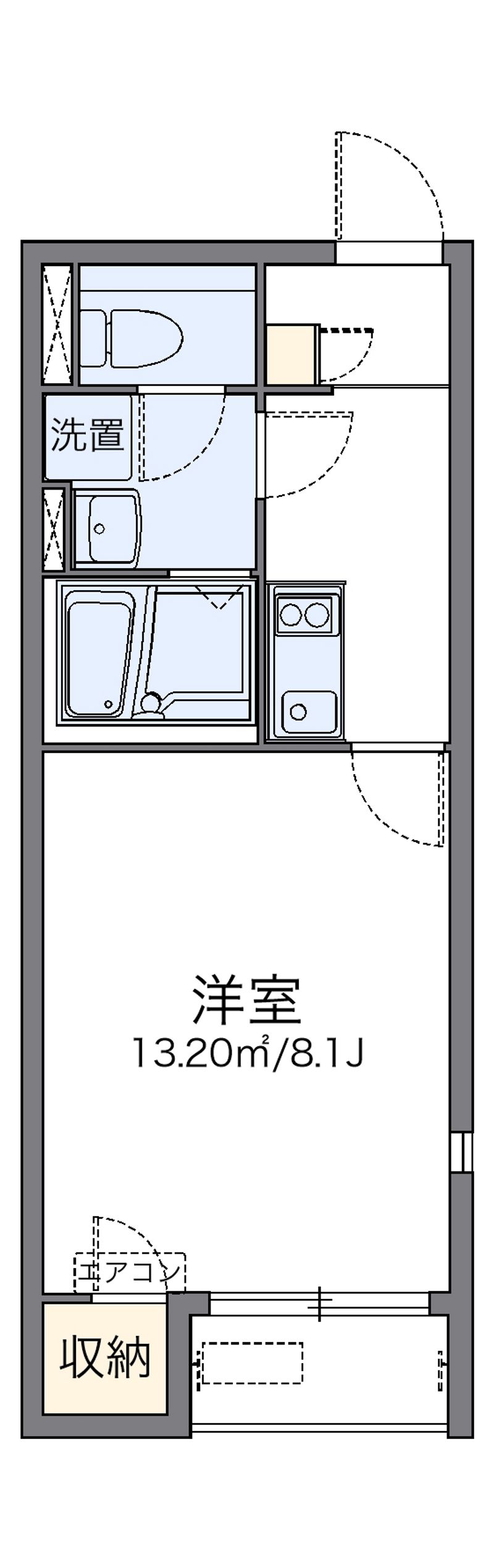 レオネクストローズ 間取図