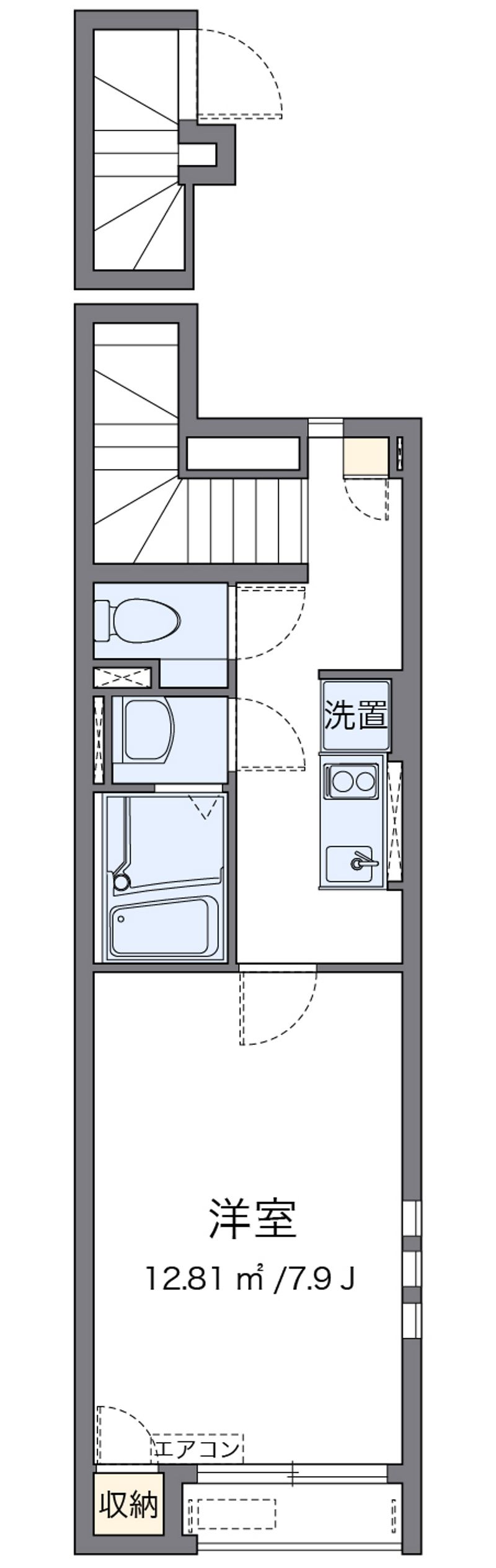 クレイノ翼 間取り