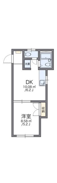 レオパレス５＆５ 間取り図