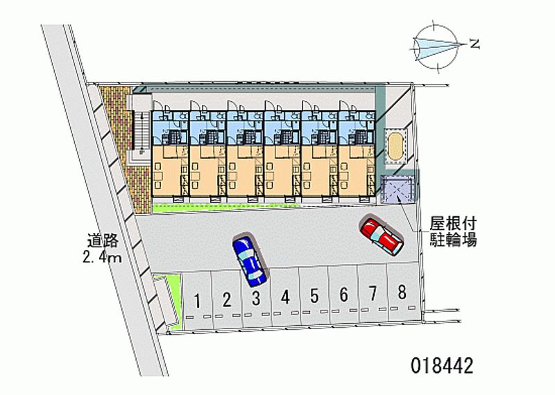 レオパレス太陽 月極駐車場