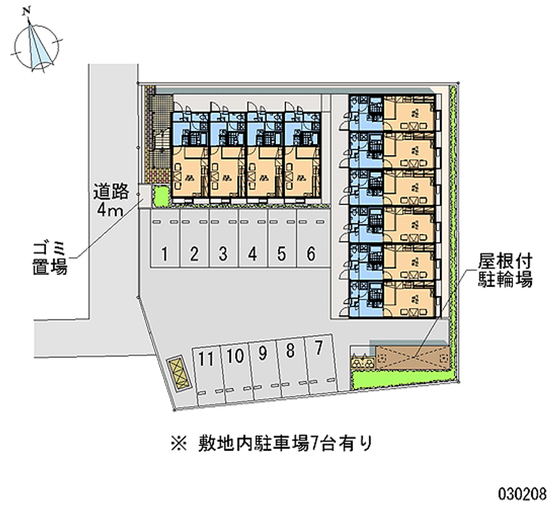 30208月租停車場