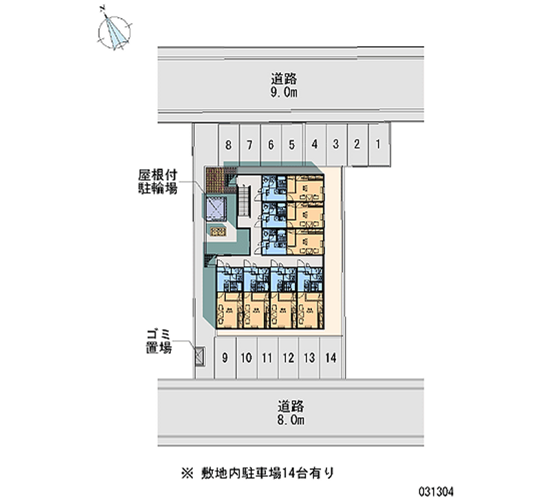 31304 월정액 주차장