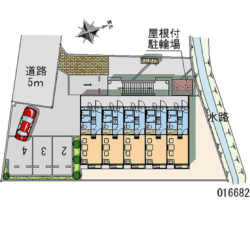 レオパレスコンフォール郡山 月極駐車場