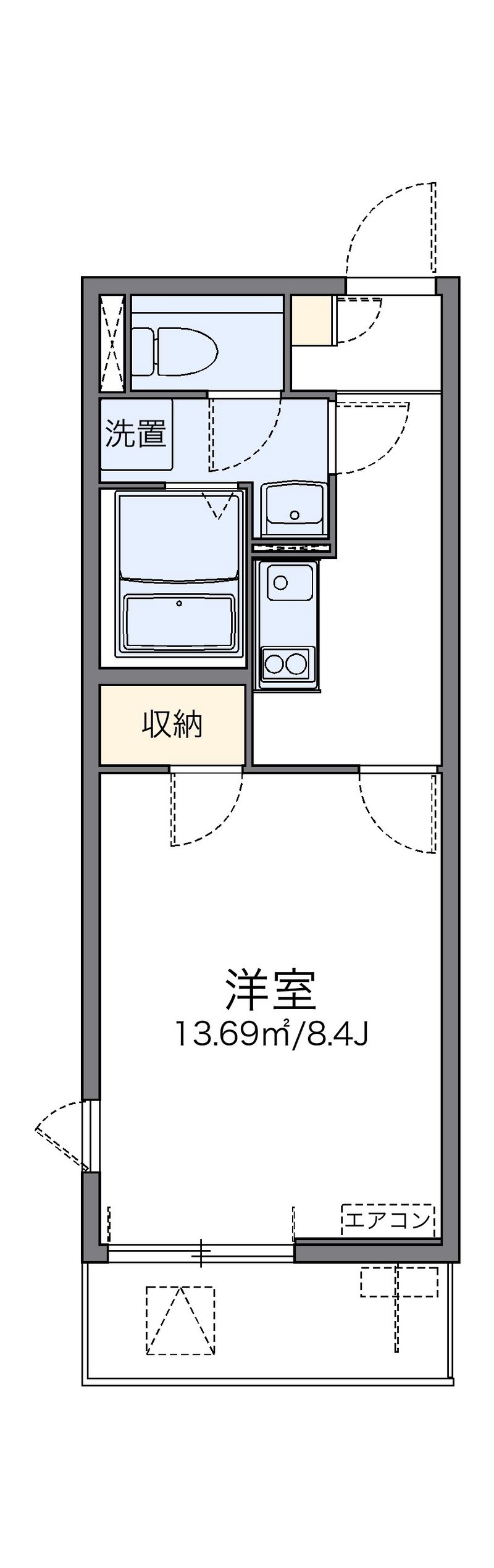 LEONEXT Tachibana Sơ đồ nhà