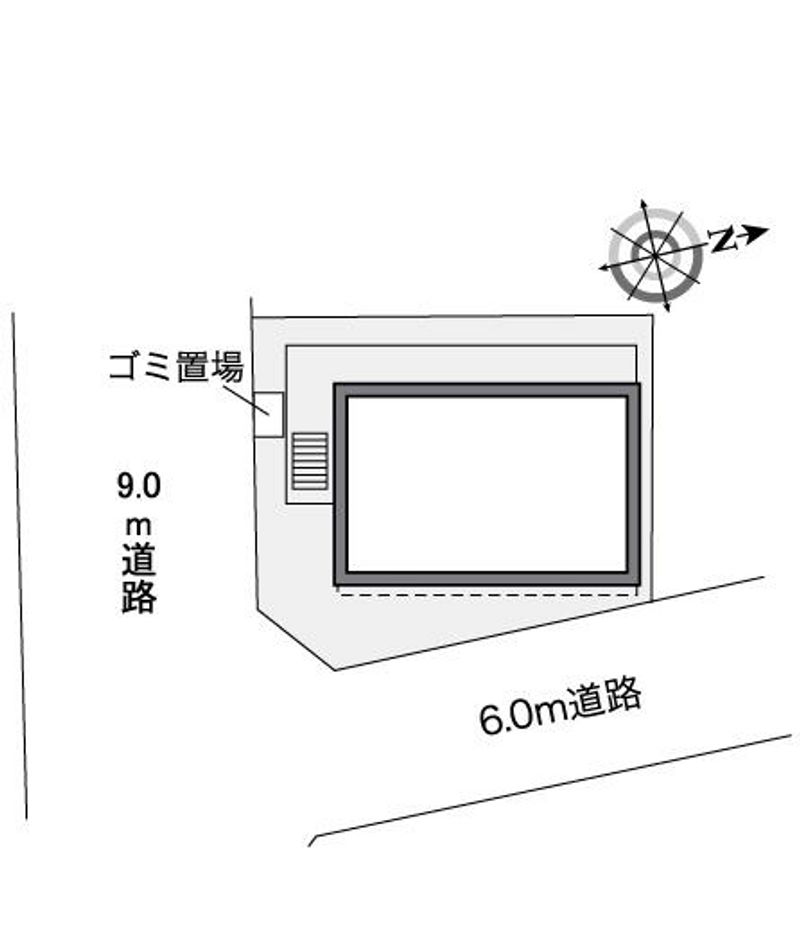 レオパレスウェルストンⅡ 配置図
