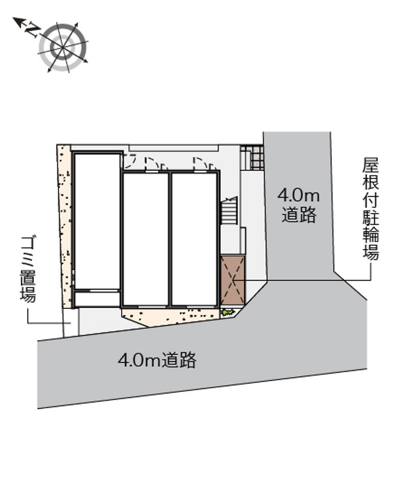 クレイノグレイス松江 配置図