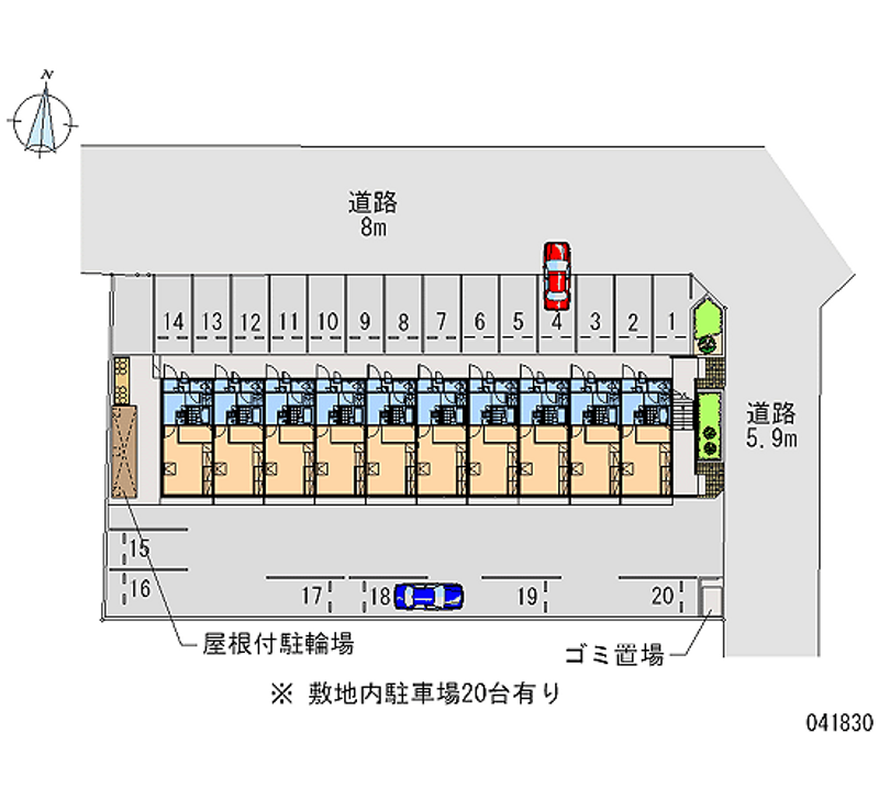 41830 bãi đậu xe hàng tháng