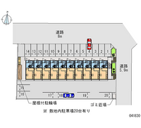 41830 Monthly parking lot