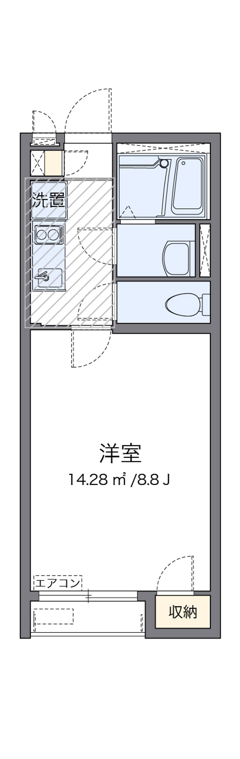クレイノＳｃｈｗａｎ 間取り