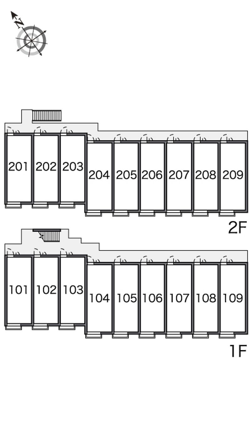 レオネクストメゾンボナール 間取配置図