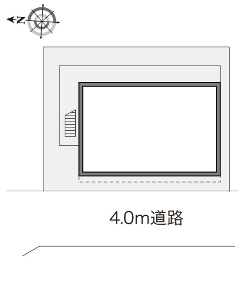 レオパレス藤荘 配置図