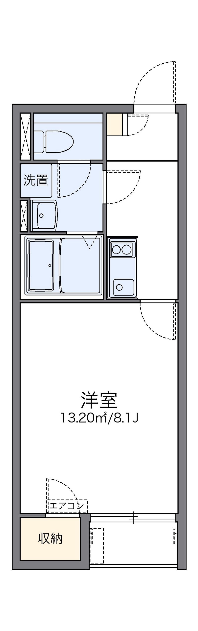 レオネクスト佃 間取図