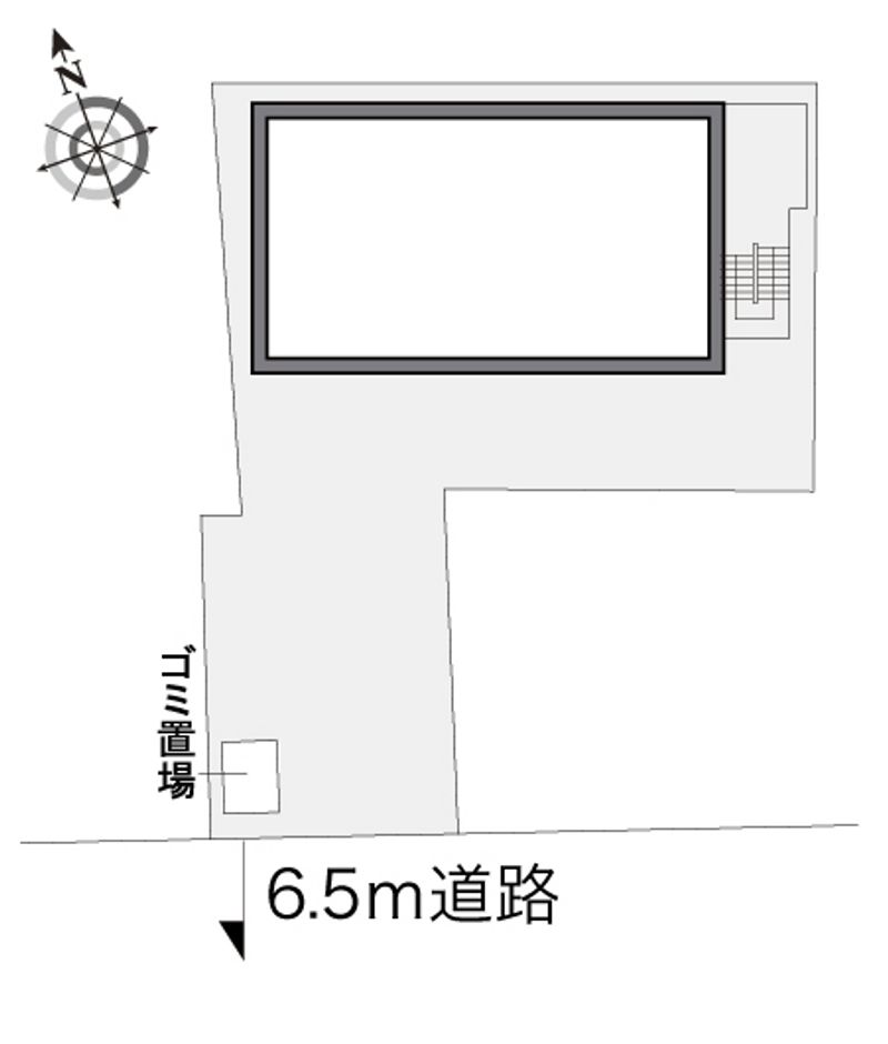 レオパレスＯＩビル　Ｕｎｉｏｎ 配置図