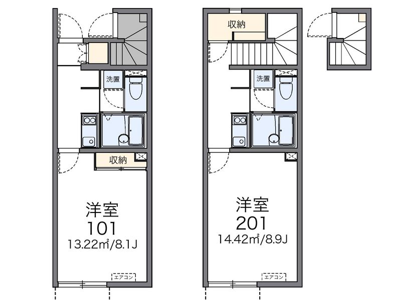 レオネクストル　モンド 間取図