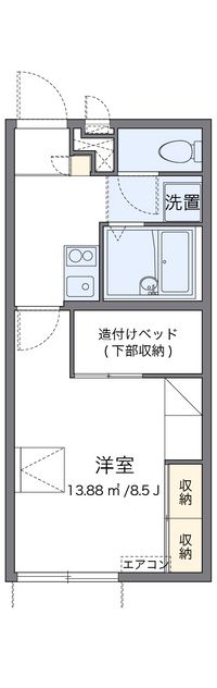 レオパレスＳＰＡ 間取り図