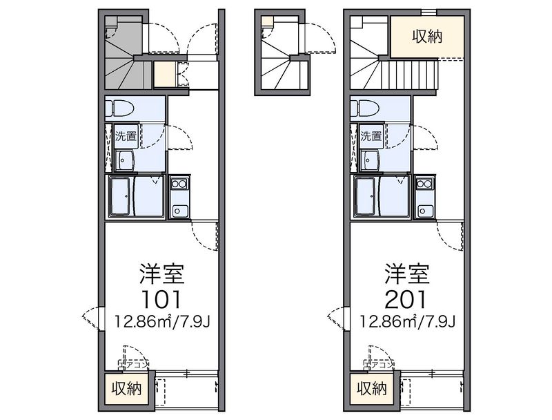 レオネクストサンヴィレッジ 間取図