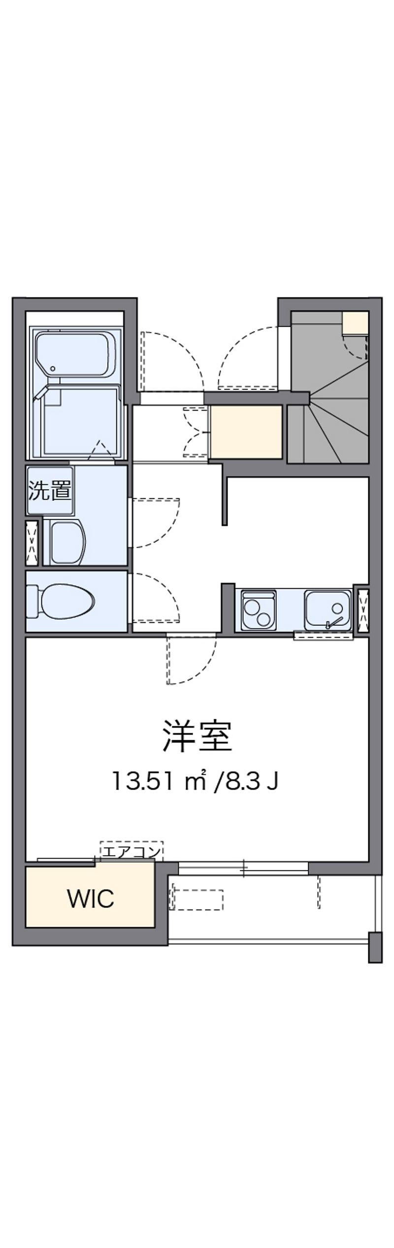 クレイノフィセント　ファルコン 間取り