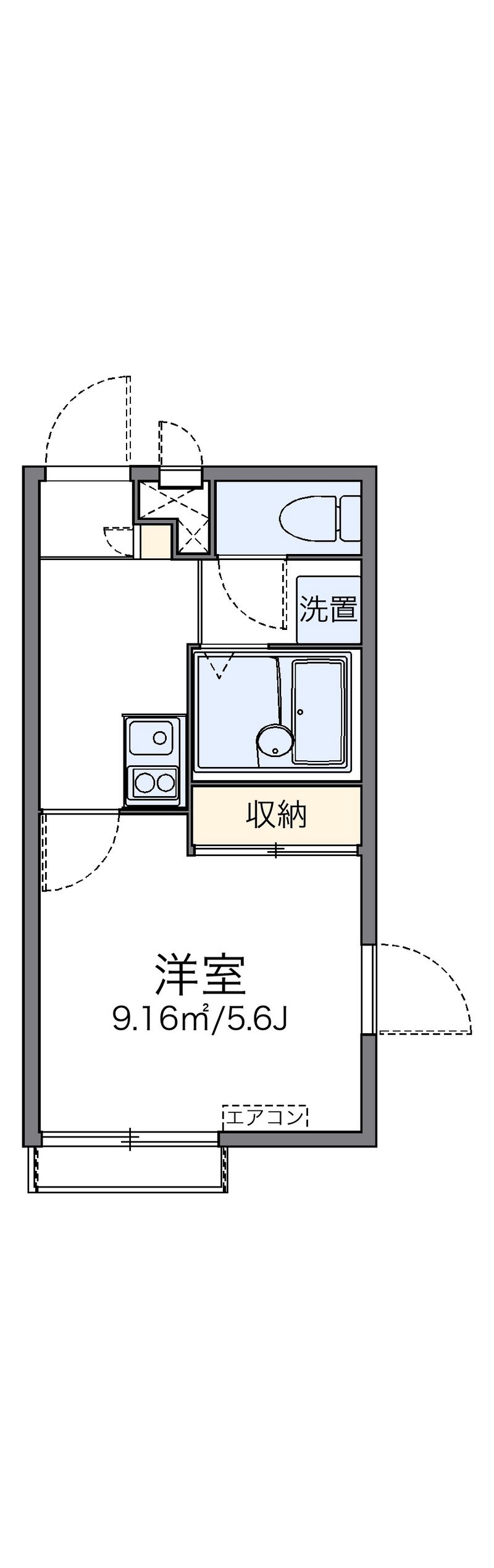 レオパレス新桜台 間取り