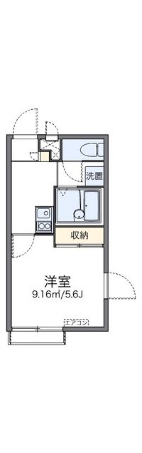 レオパレス新桜台 間取り図