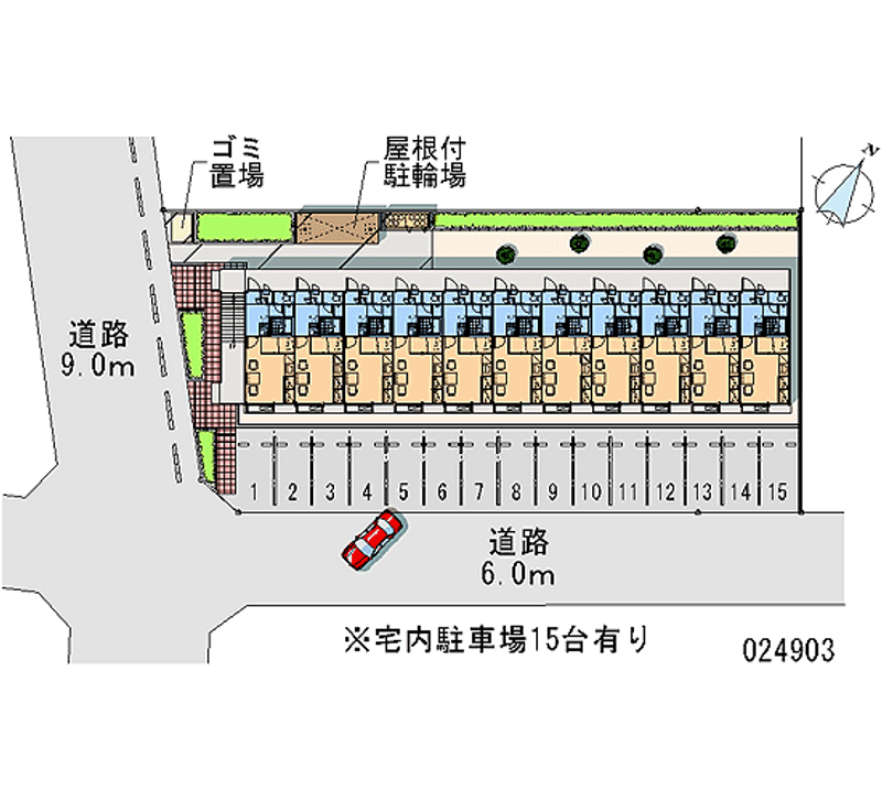 24903月租停車場