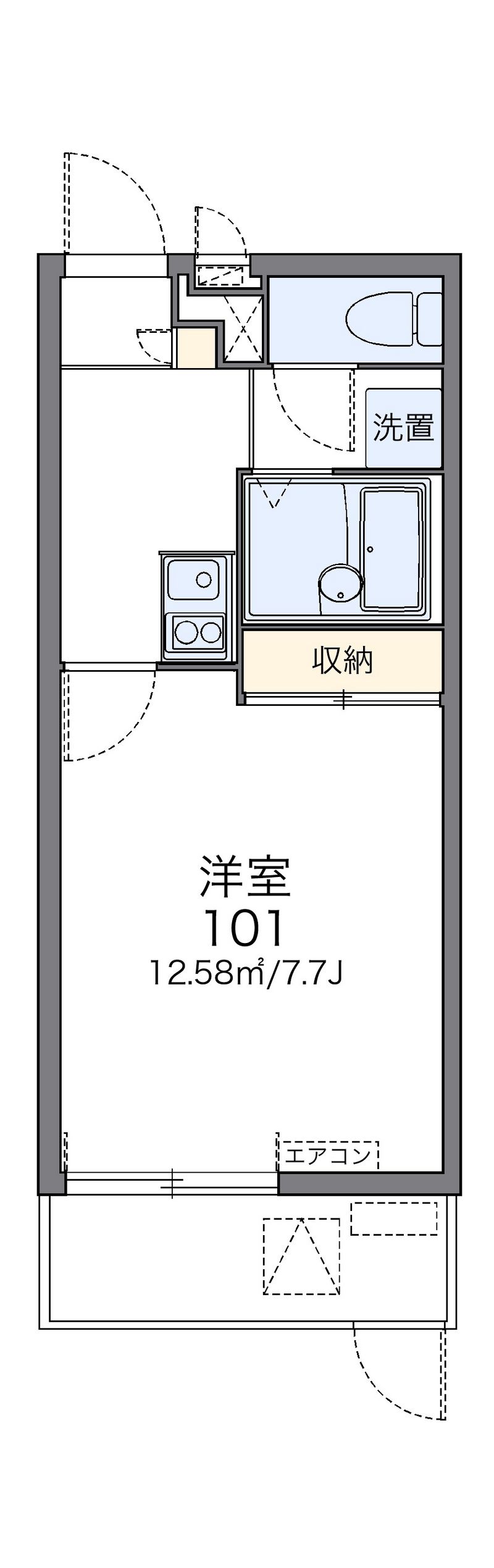 leopalace Tark 户型图