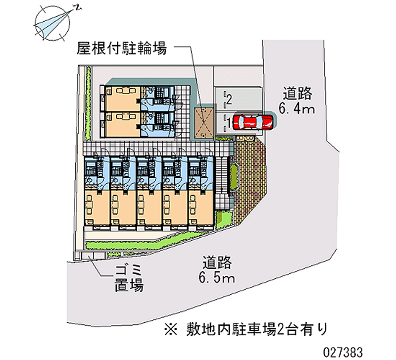 レオパレス久良岐ヶ丘 区画図