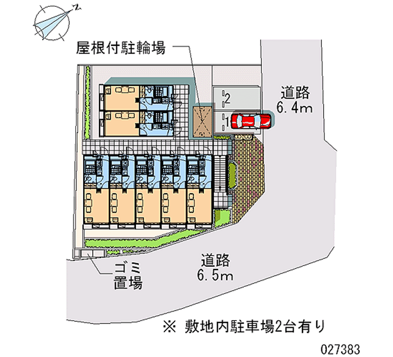 27383月租停車場