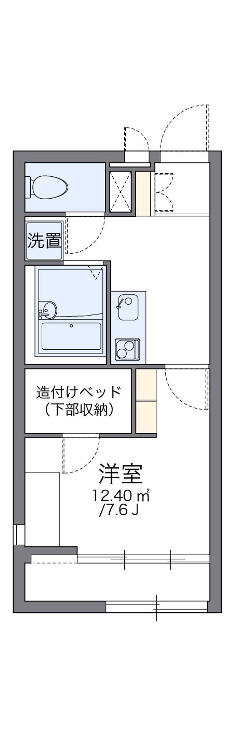 レオパレスＹＯＵ 間取図