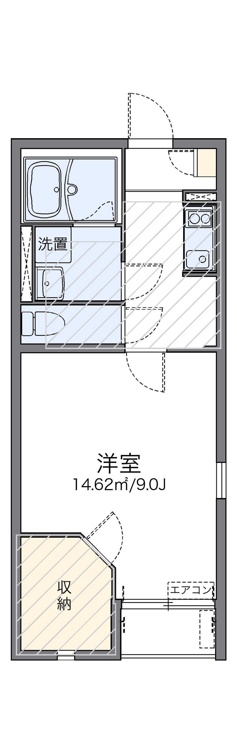 レオネクストオアーゾ 間取図
