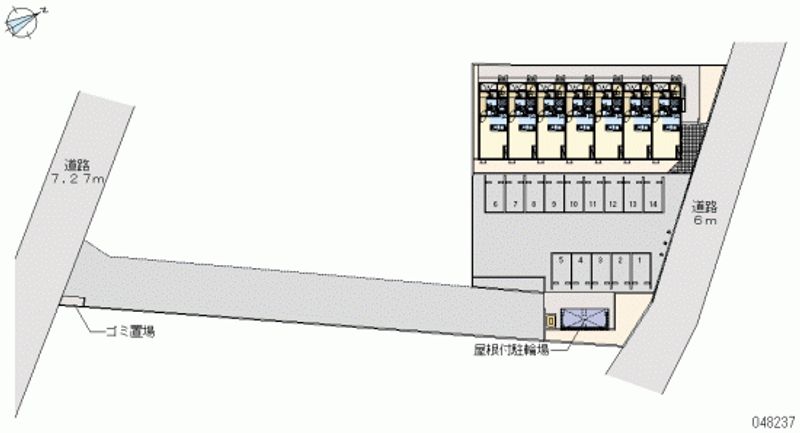 48237 bãi đậu xe hàng tháng