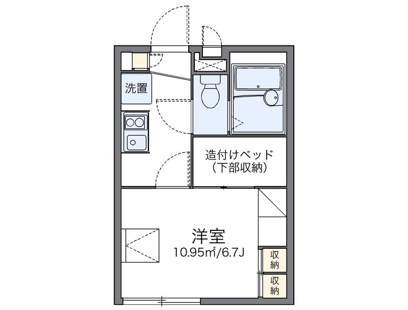レオパレスＭａｉｋａ 間取図