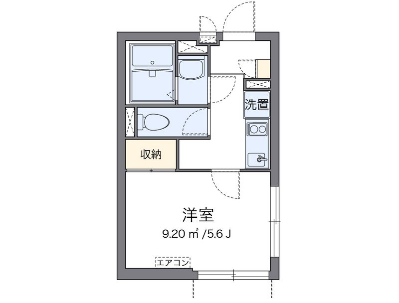 クレイノネオ南篠崎町 間取図