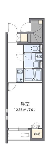 クレイノエクレールⅡ 間取り図