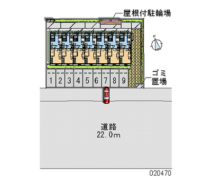 20470 Monthly parking lot