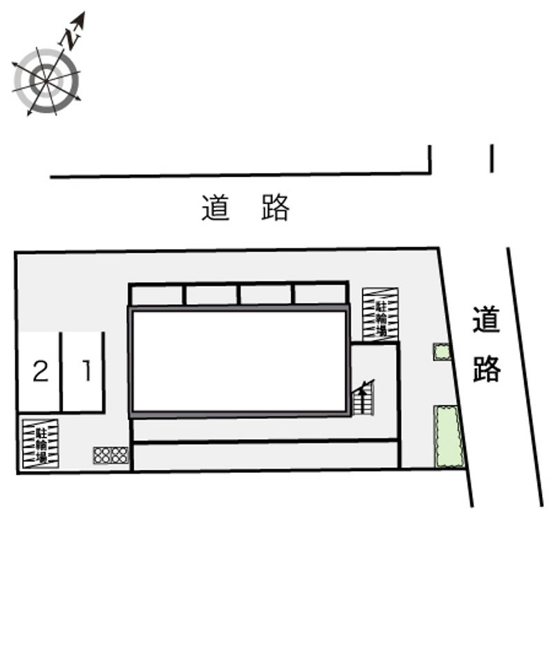 レオパレス熊野 配置図