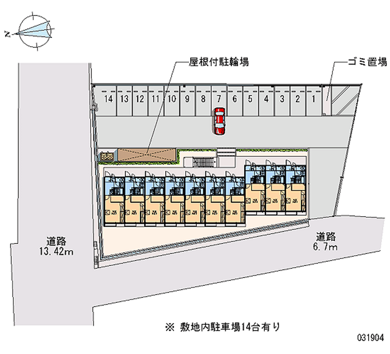 レオパレスｌｅ　ｆｉｇｕｉｅｒ 月極駐車場