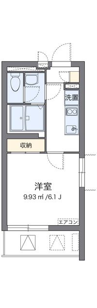 クレイノＬＡＢＯＯＮ戸越 間取り図