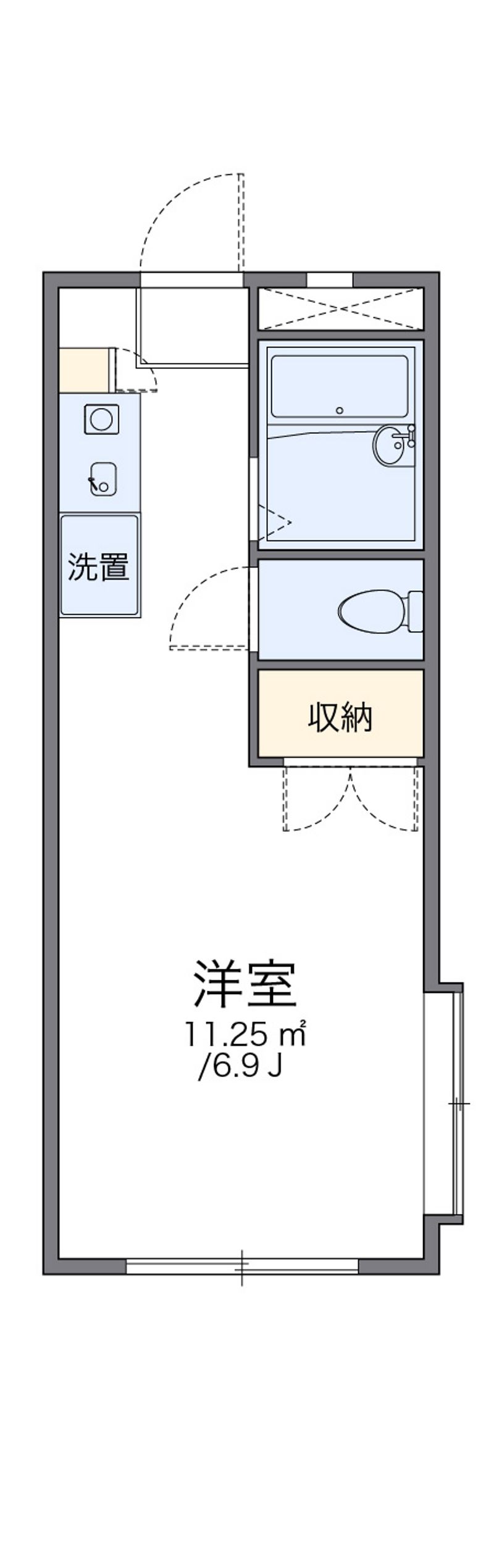 レオパレスＡＮＮＥＸ新川崎 間取図