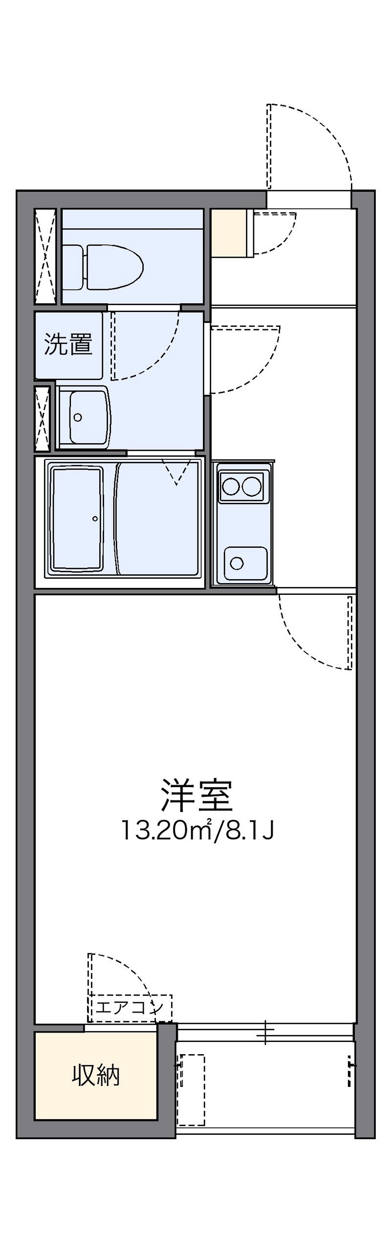 レオネクストＫⅡ 間取図