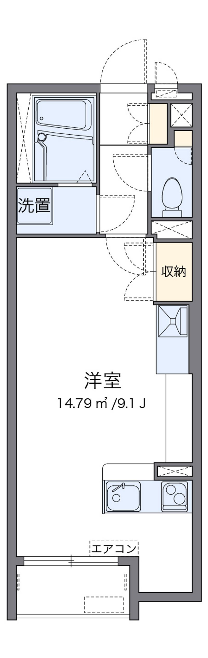 ミランダ権太坂 間取図