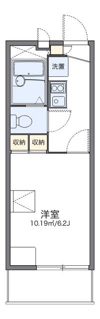 レオパレスＰｌａｃｉｄｏ 間取り図