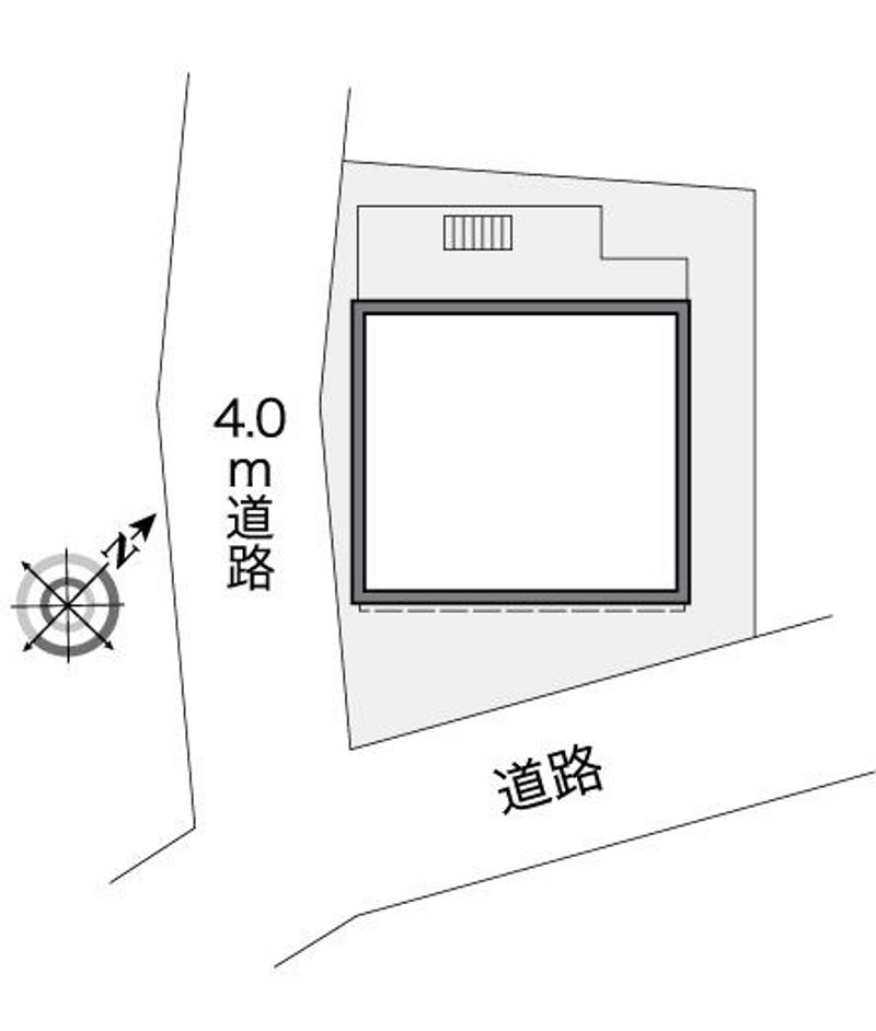 レオパレスぬまた 配置図