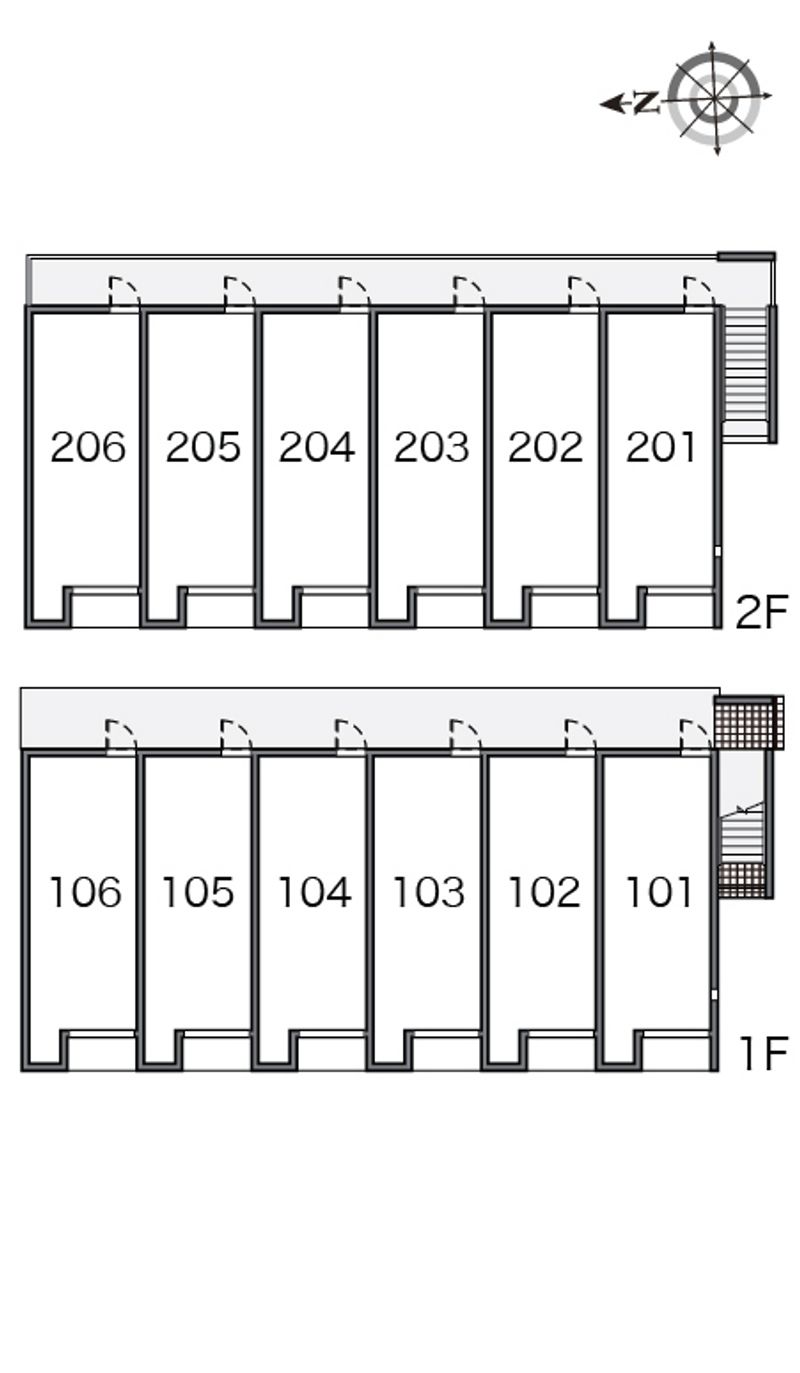 レオネクストニシキⅡ 間取配置図