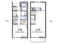 レオネクストパフェールＢ 間取り図