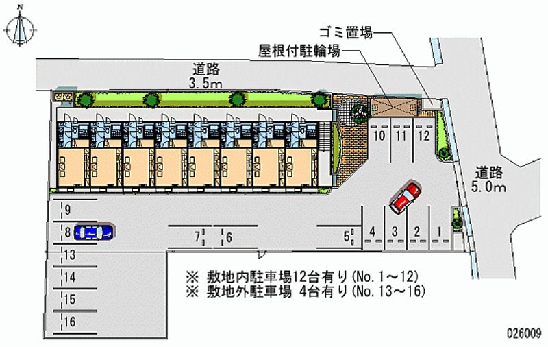 レオパレスＳＴＯＲＹ柳 月極駐車場