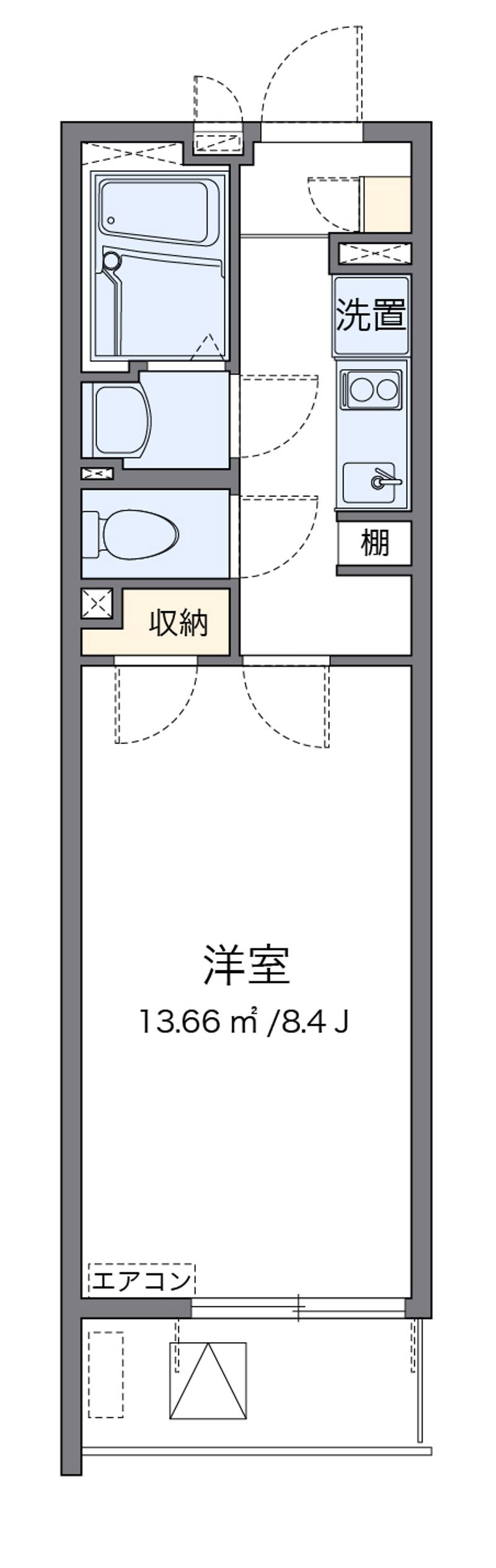 クレイノＴＡＩＳＥＩ 間取図