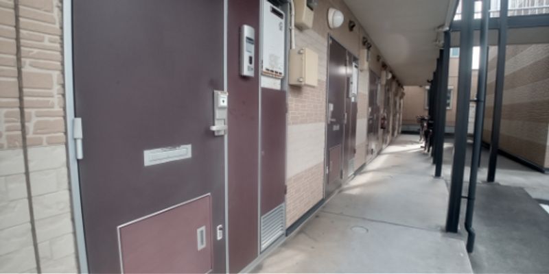 レオパレスアイリス学研台Ⅱ 共用部分