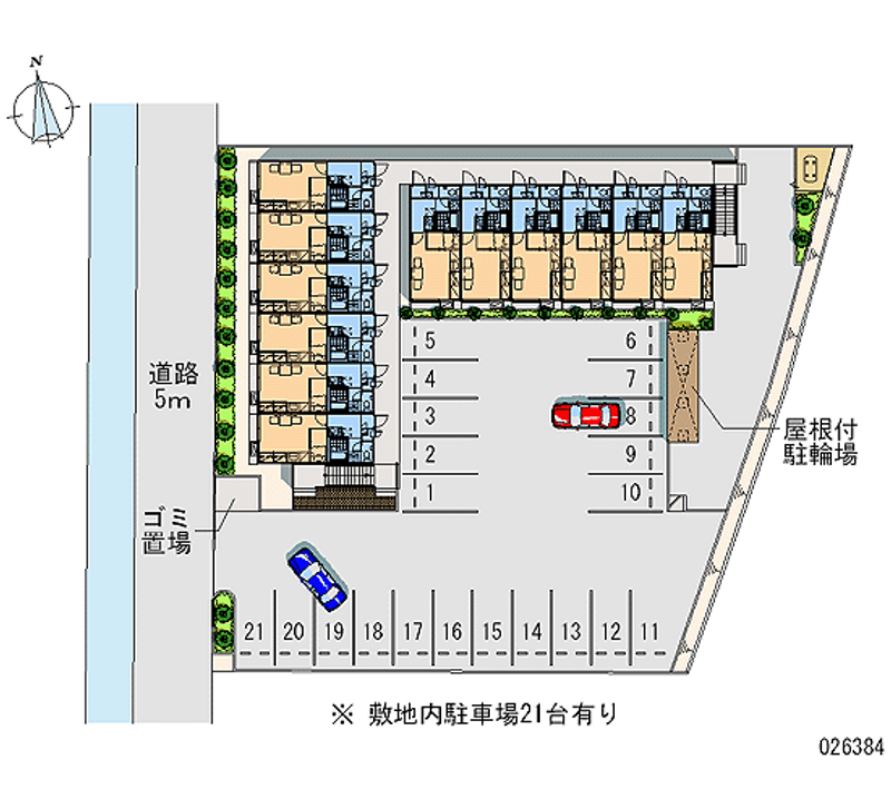 26384 Monthly parking lot